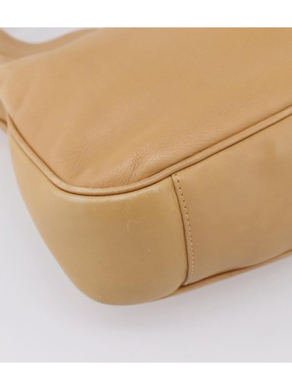 GUCCI Bamboo Shoulder Bag Suede 2way Beige Gold 001 1014 1638 0 - Picture 9 of 16